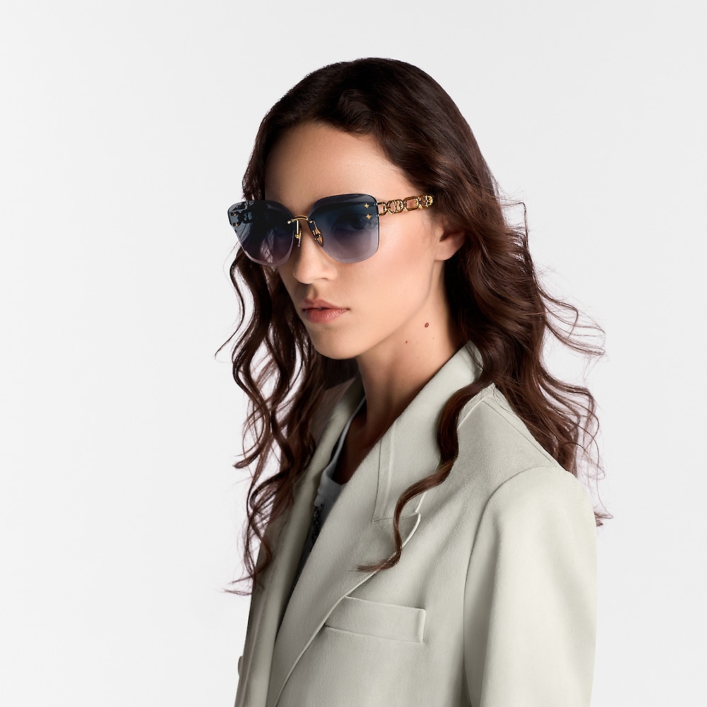 Louis Vuitton LV JEWEL CAT EYE Sunglasses Z2430U