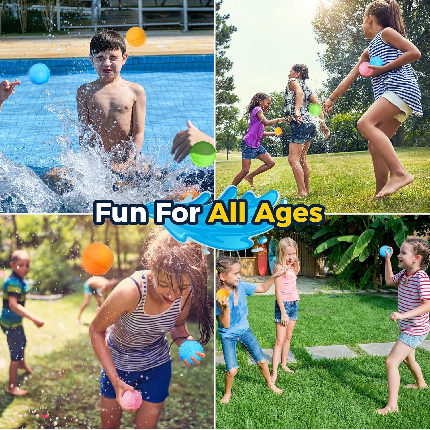 🔥ON SALE 🔥Reusable magnetic water balloons