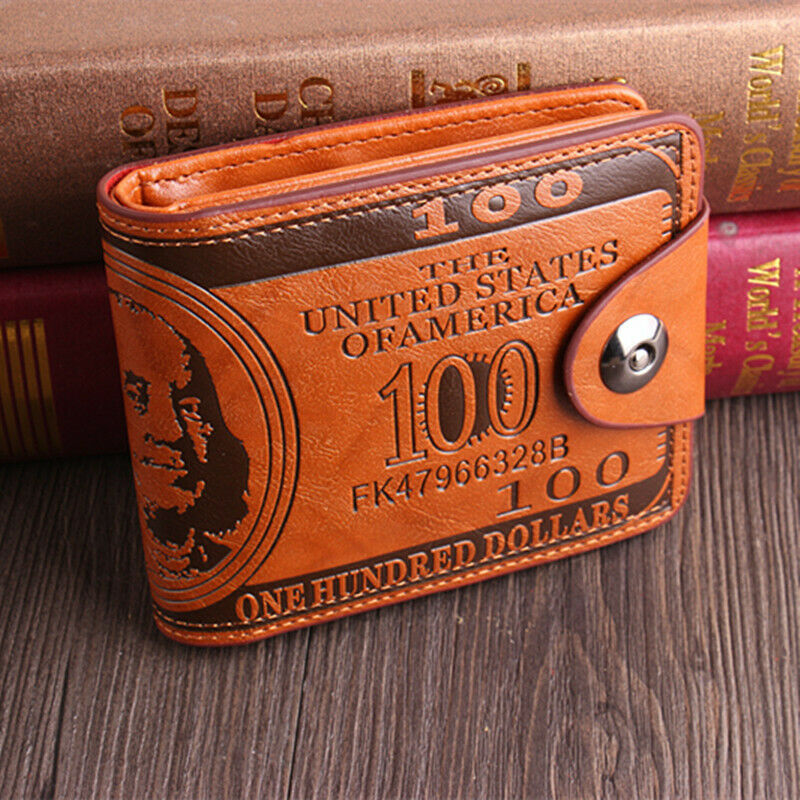 Men's Leather Bifold Wallet with 