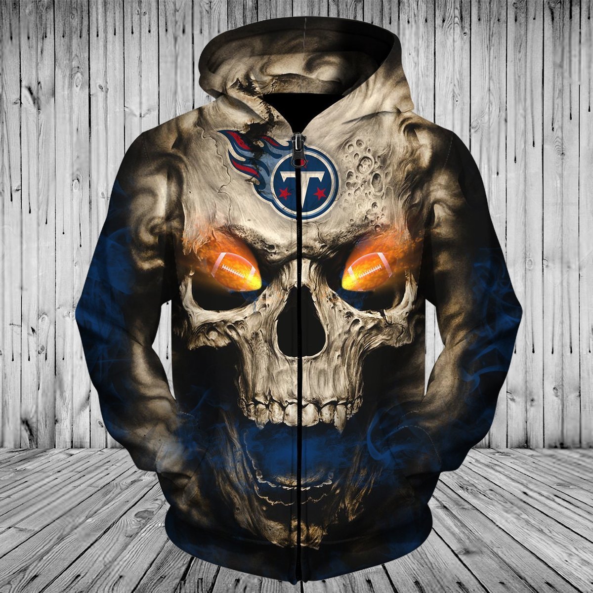 TITANS 3D HOODIE SKULL12