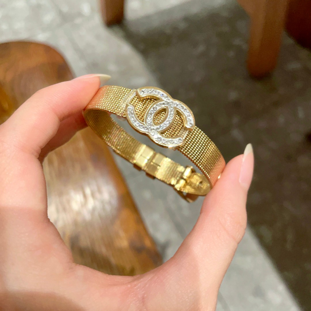 Chanel watch strap diamond bracelet
