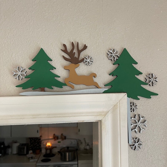 🌲🌲Halloween, Christmas Door Frame Decorating Ornaments