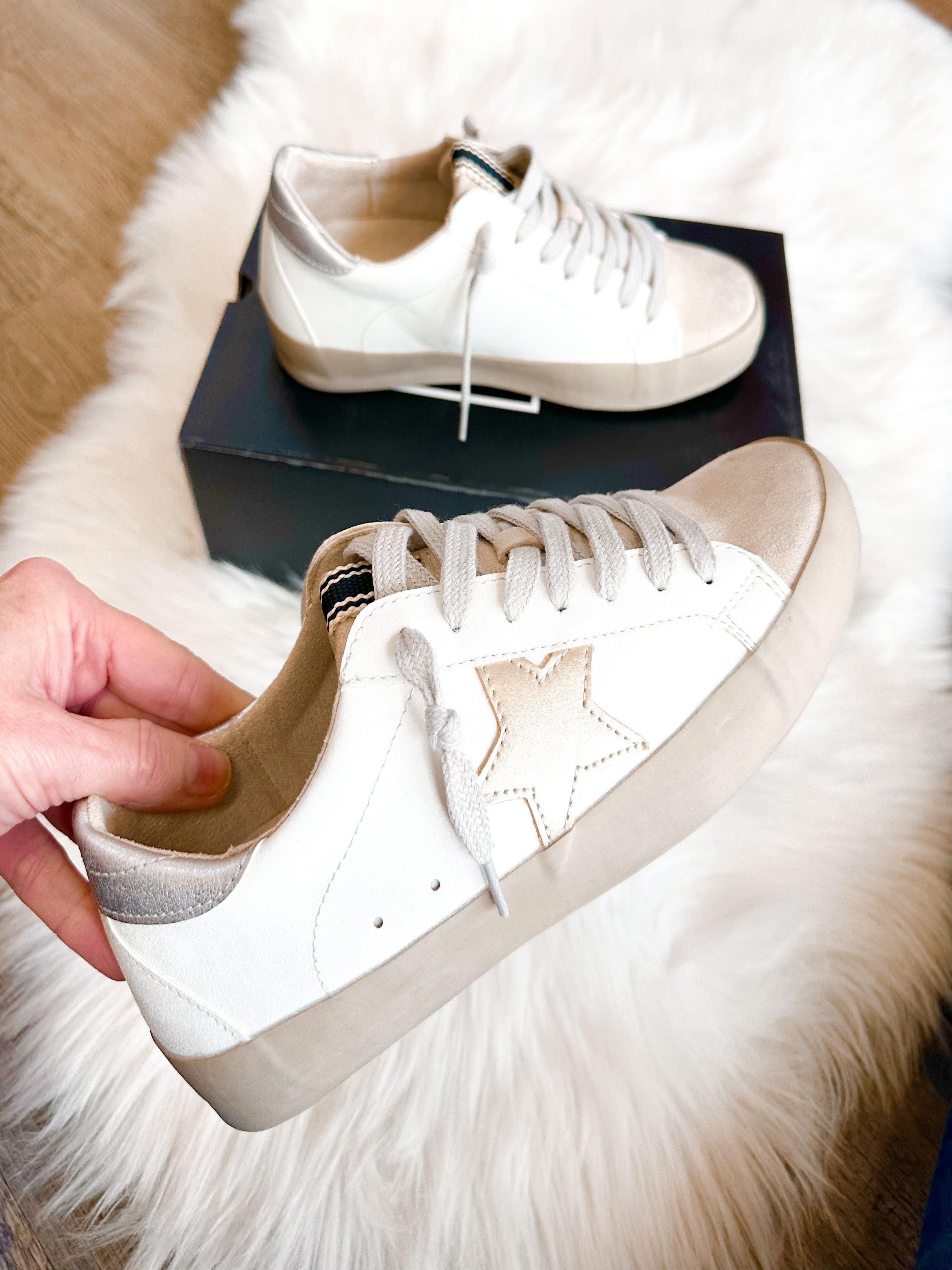 PAMMY SHUSHOP SNEAKER-WHITE/GOLD