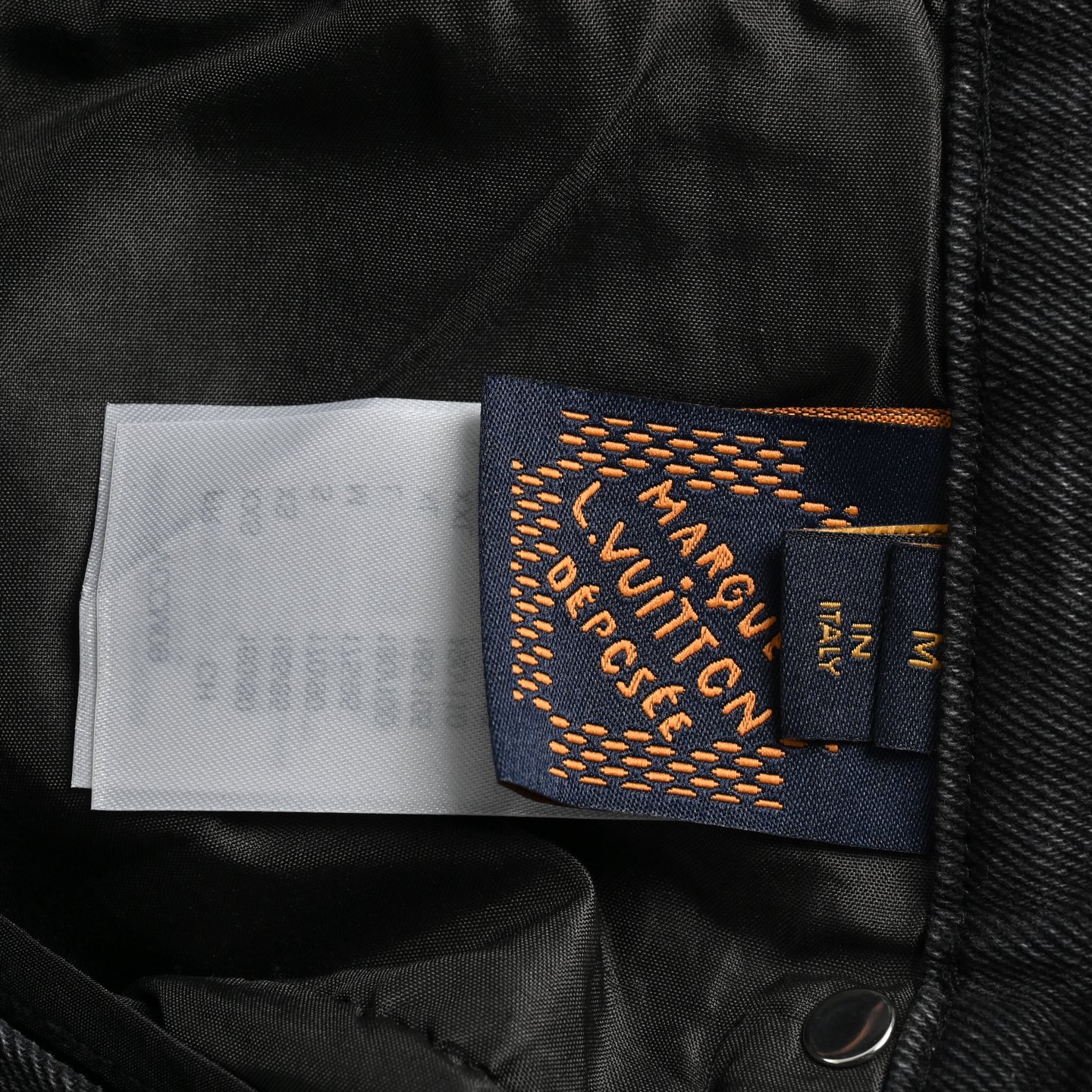 Louis Vuitton 24Fw Gradient Checkerboard Washed Jeans