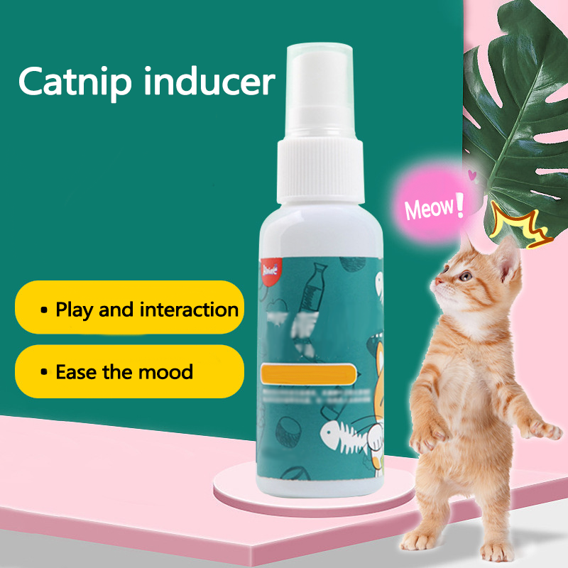 (🔥3rd Anniversary Sale) Premium High Potency All Natural Catnip Spray - Buy 3 Get 2 Free Now