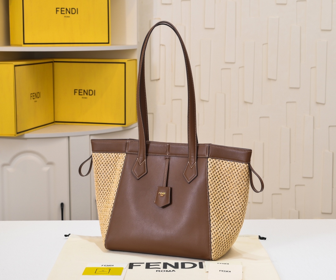 FENDI Origami Classic Monogram Folding Bag 6654