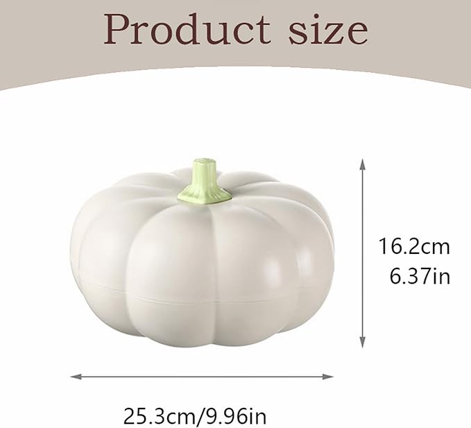🔥On sale🔥10 INCH Large Cute Pumpkin Snack Holder With Compartment🎃