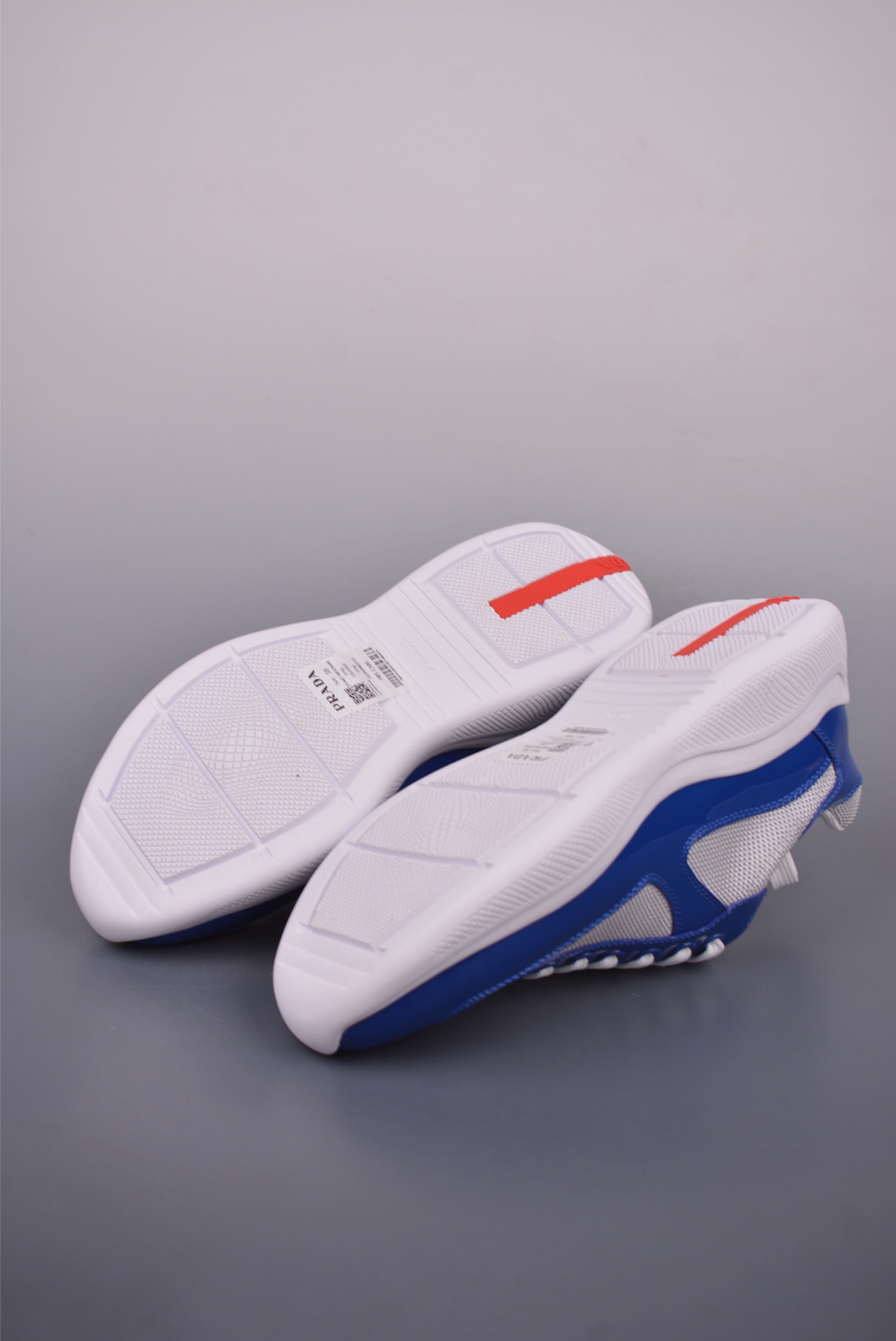 Prada America’s Cup Patent Leather Royal Blue Off-White 4E3400_ASZ_F0F5C
