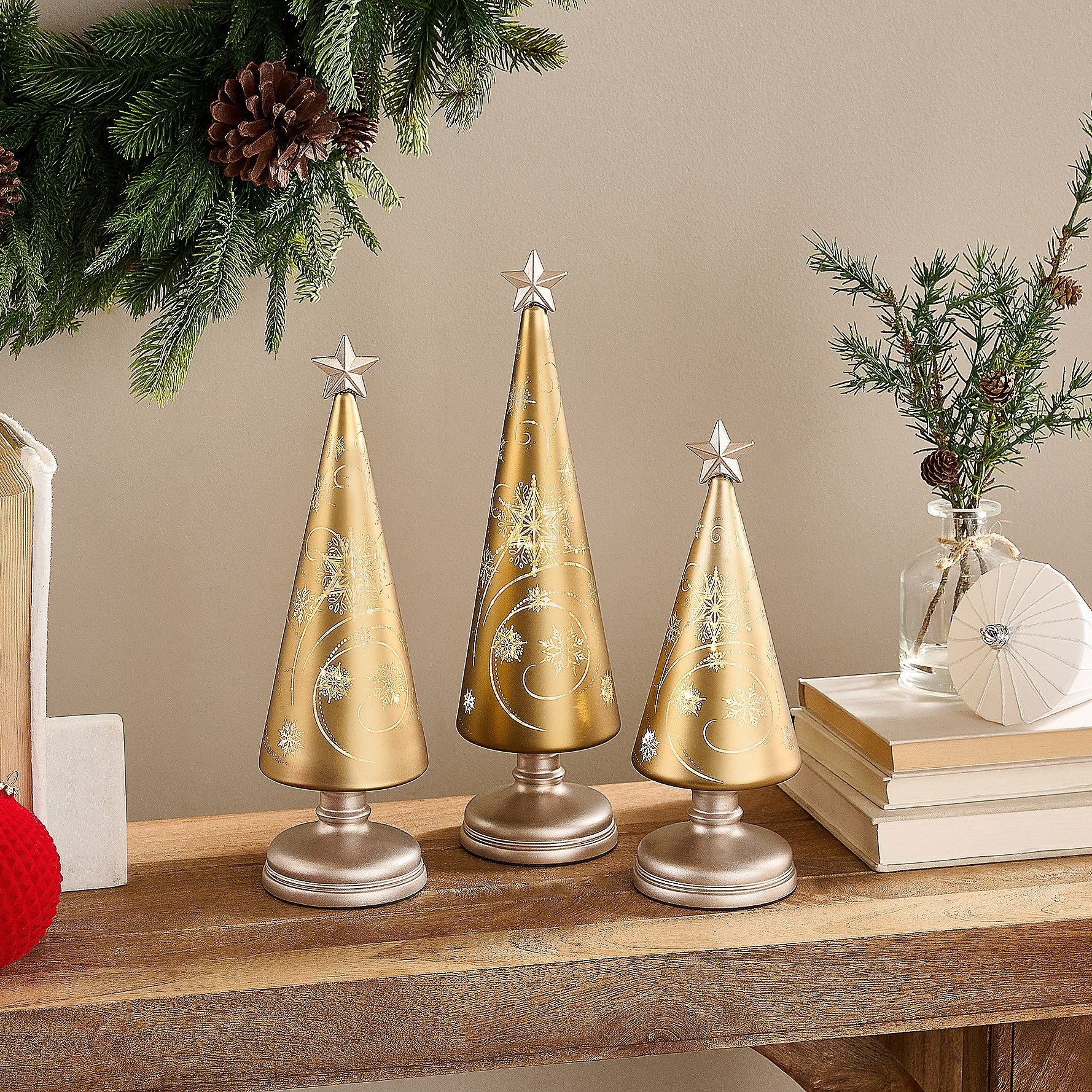 🔥LAST DAY 50% OFF🔥Illuminated Swirling Snow Trees