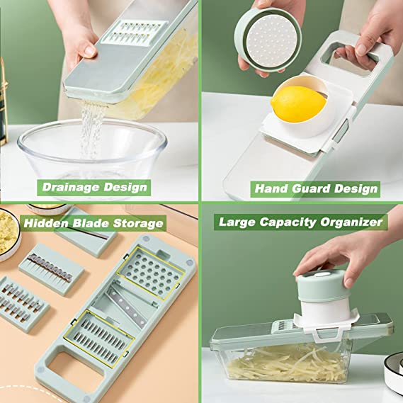 🔥Last Day Promotion-[SAVE 50% OFF]--6 In 1 Multifunctional Vegetable Cutter--BUY 2 GET 10% OFF & FREE SHIPPING