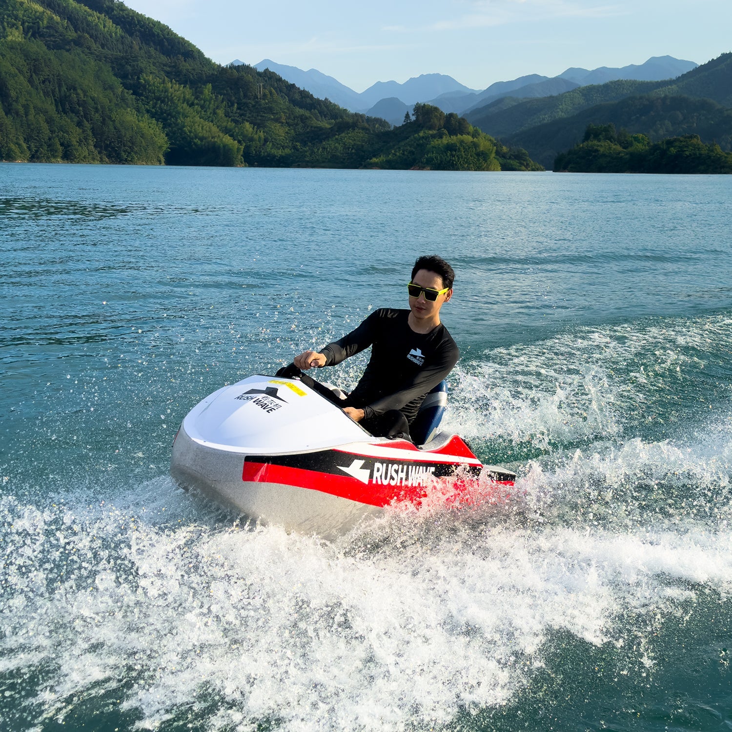 🌊🚤Electric Go Kart Boat - 18KW Mini Jet Boat(Free life jacket + battery)