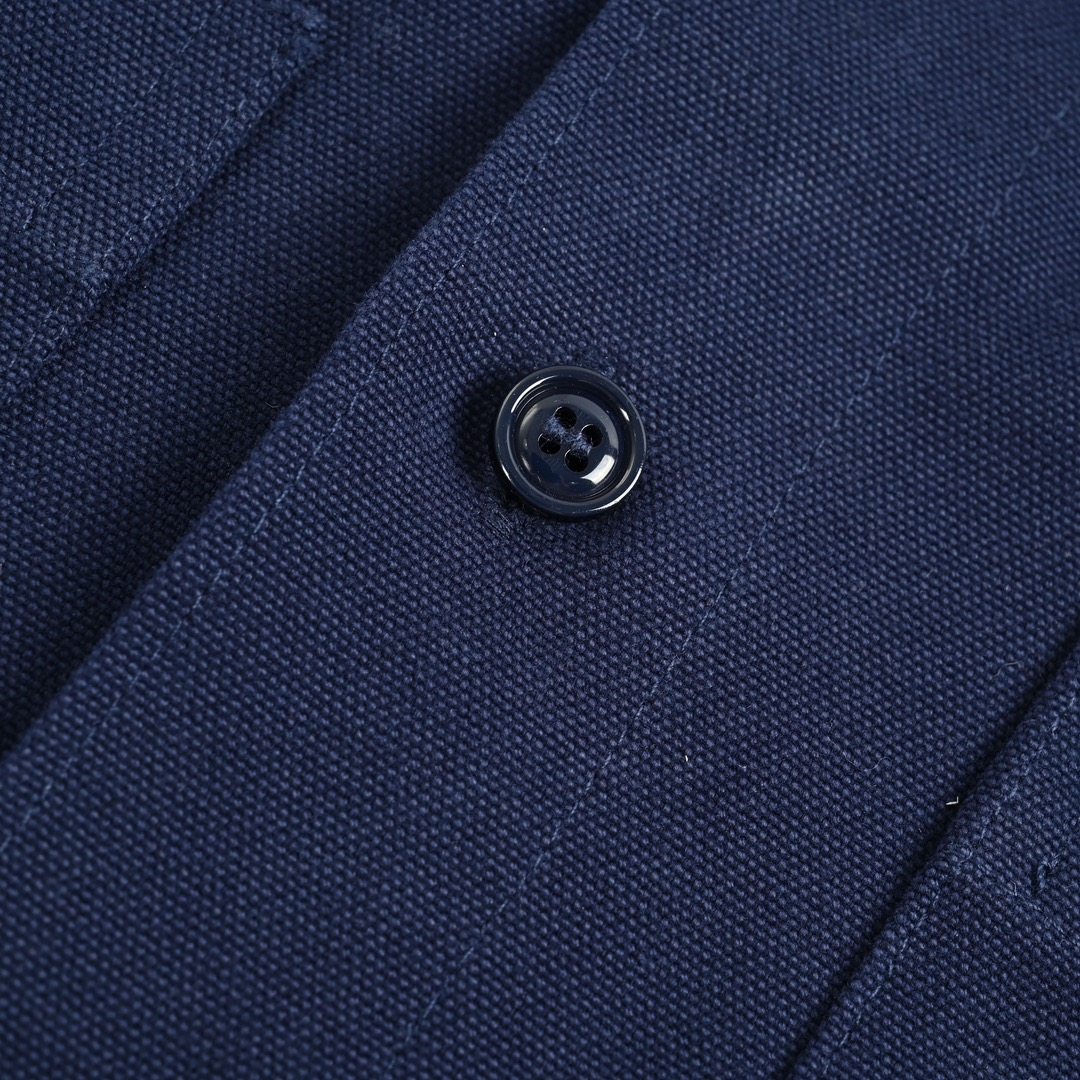 Gucci 24Fw lapel pocket canvas jacket