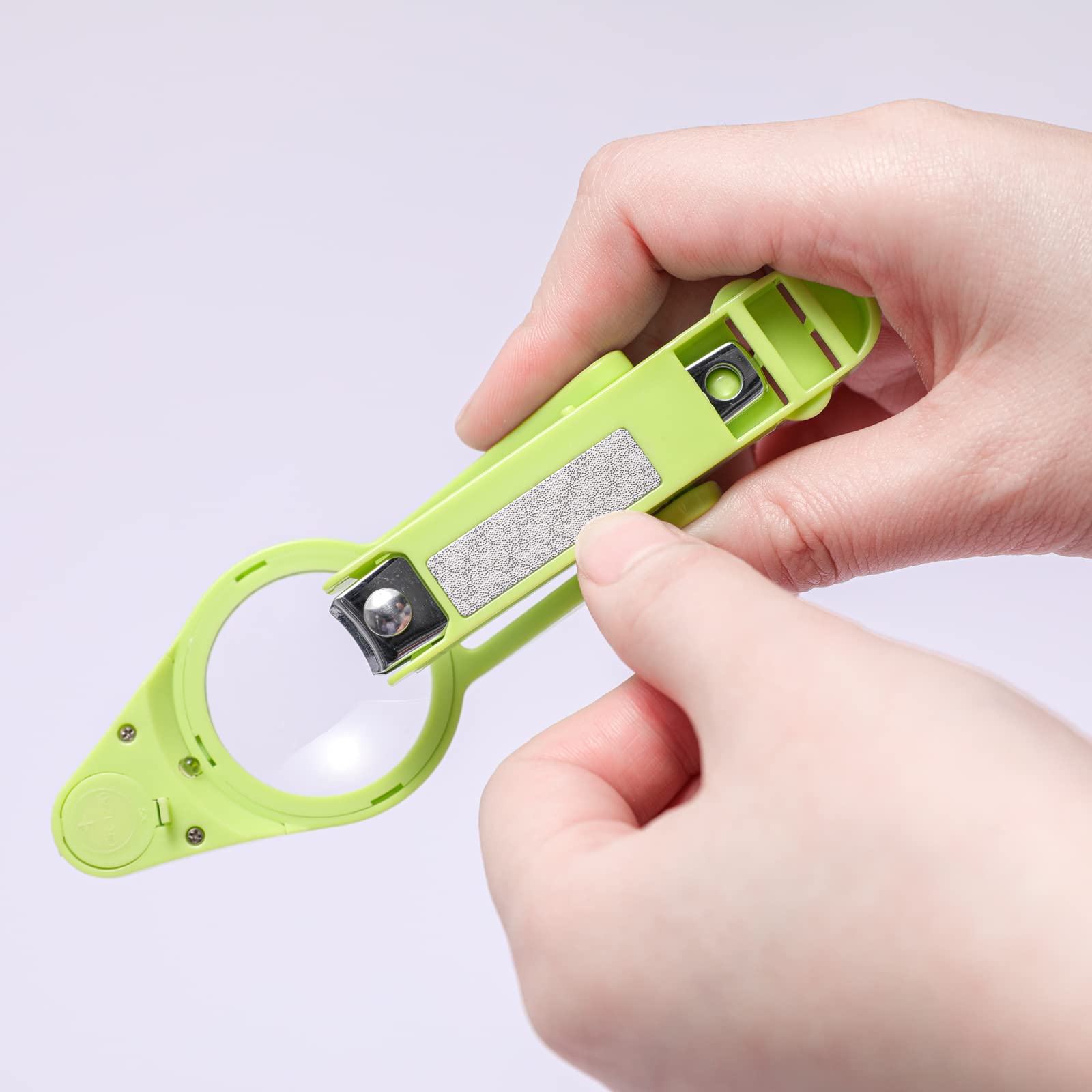 LED lamp professional nail scissors[BUY 1 GET 1 FREE]