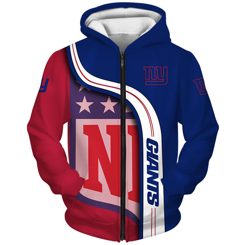NEW YORK GIANTS 3D HOODIE NNYG001