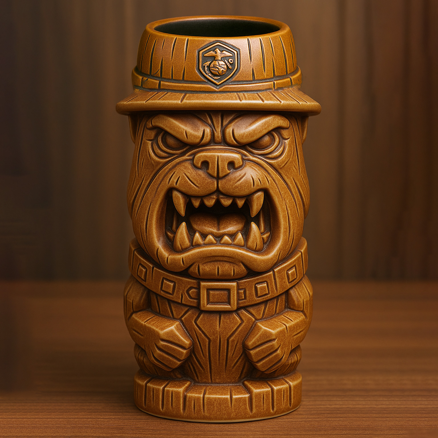 Military Spirit Totem Geeki Tikis Ceramic Mug