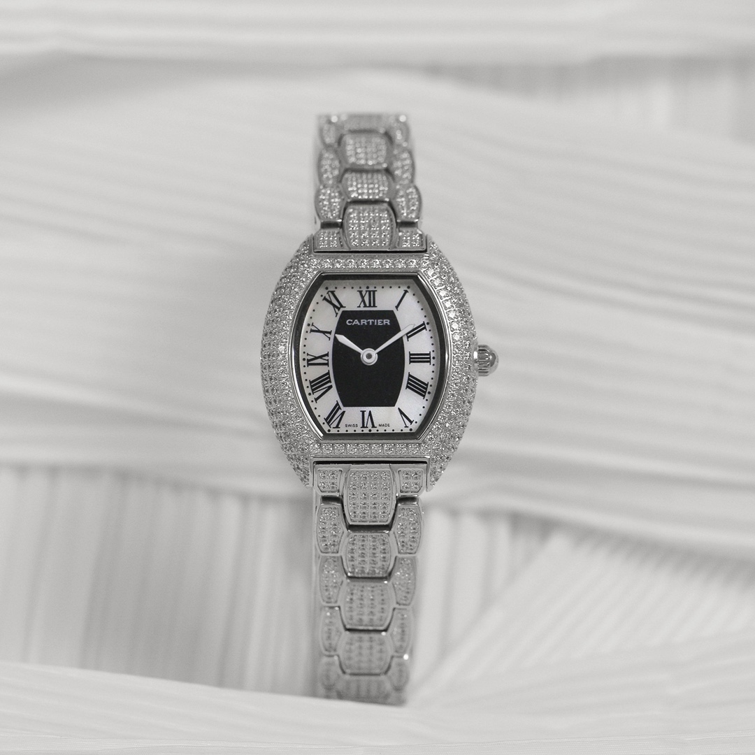 Cartier Gypsophila - Mini lady tonneau watch