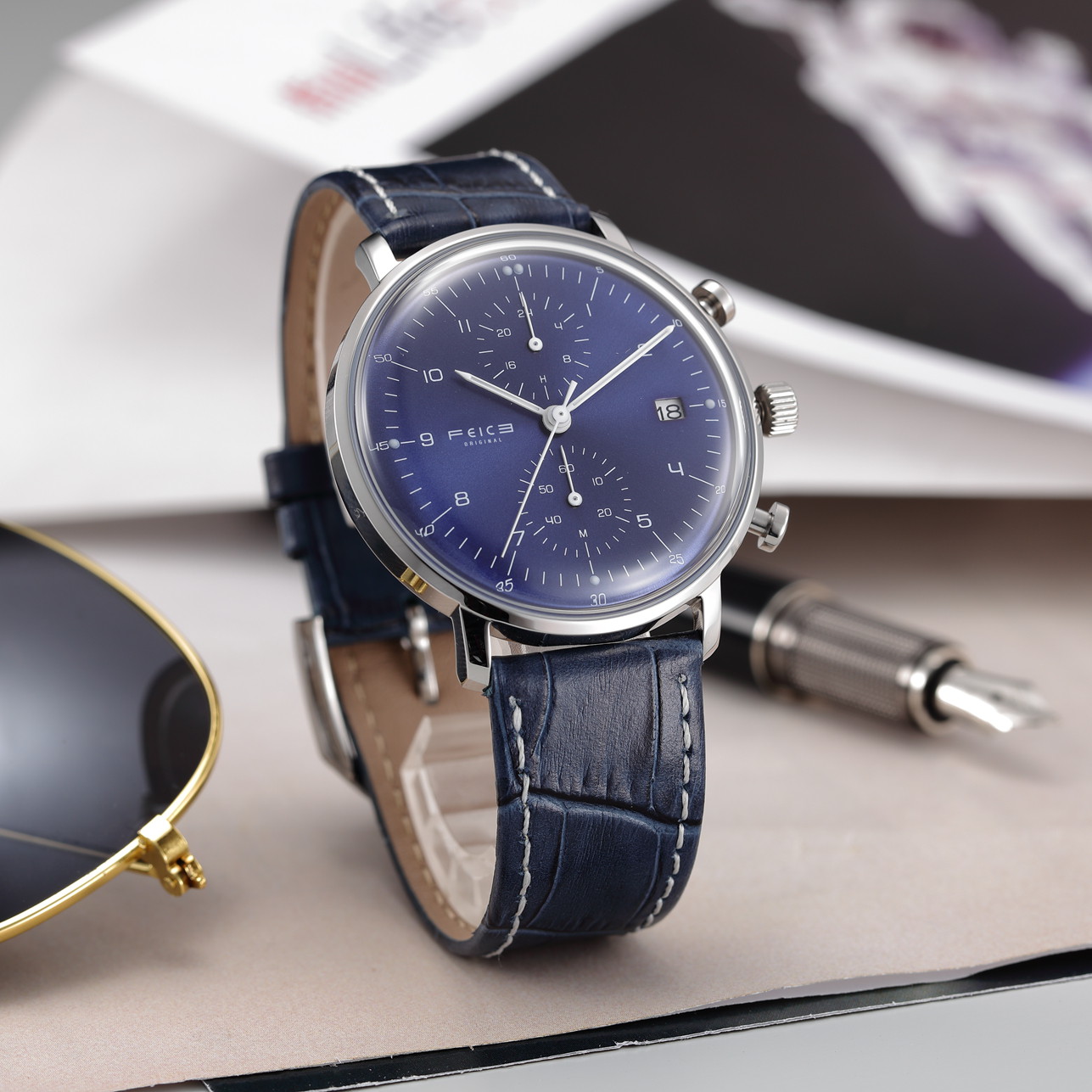 FS021 Dual -Time Quartz Watch
