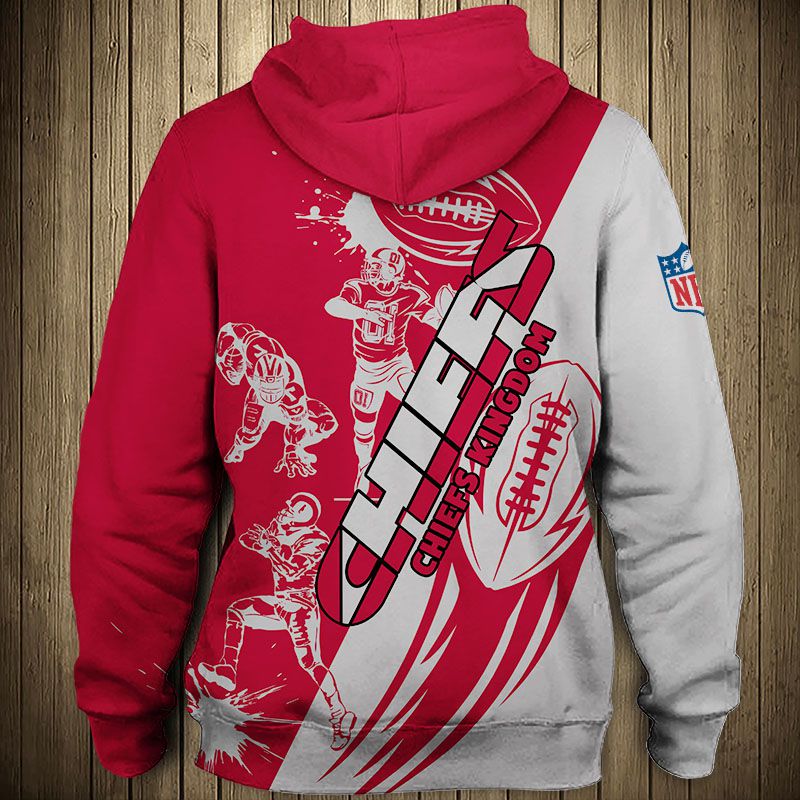 KANSAS CITY CHIEFS 3D HOODIE KKCC003