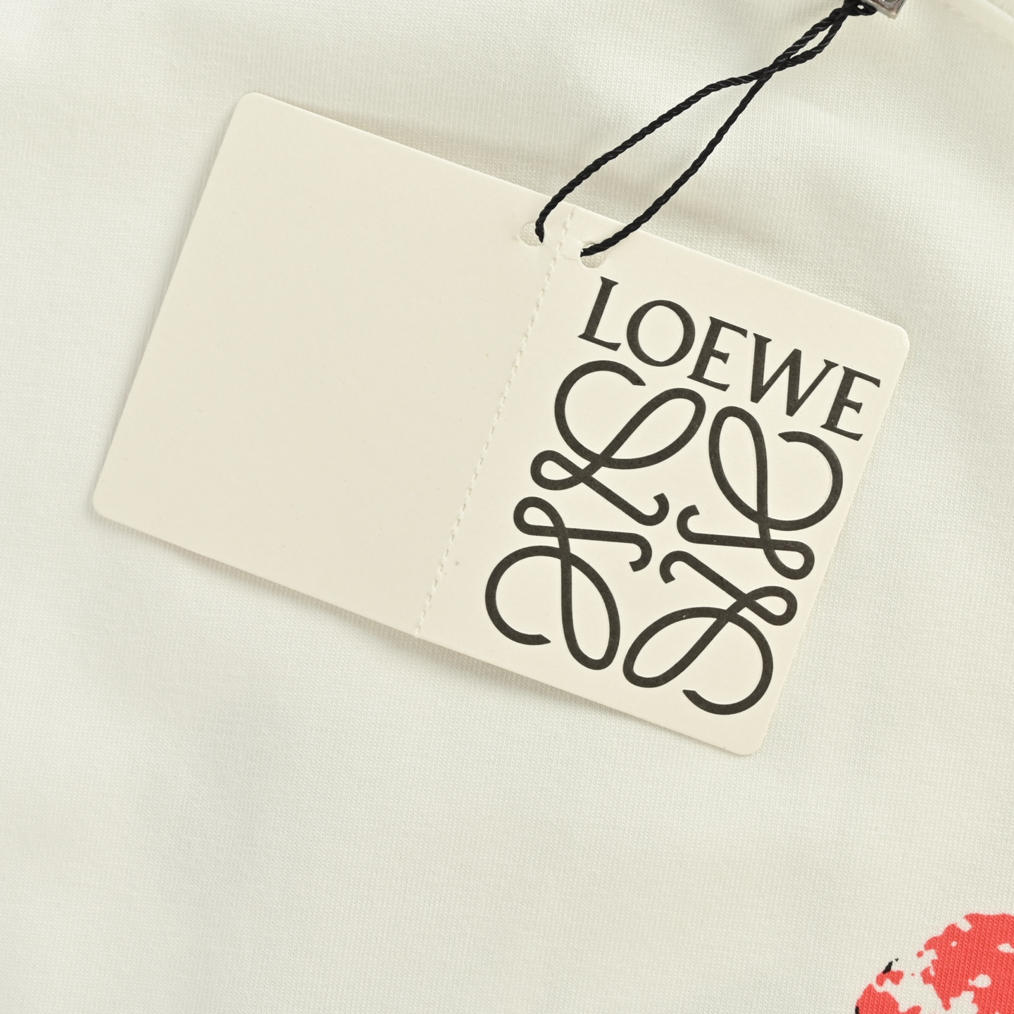 Loewe 25ss rose floral print short sleeve