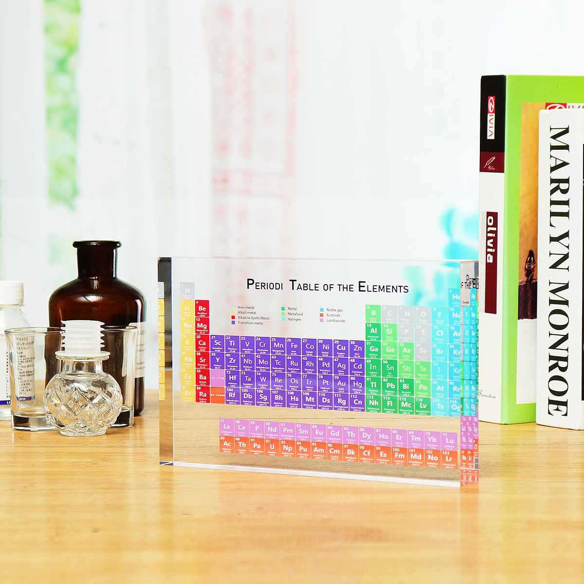 🔥LAST DAY 70% OFF🔥PERIODIC TABLE WITH REAL ELEMENTS - ATOMICA™ COLLECTOR'S EDITION