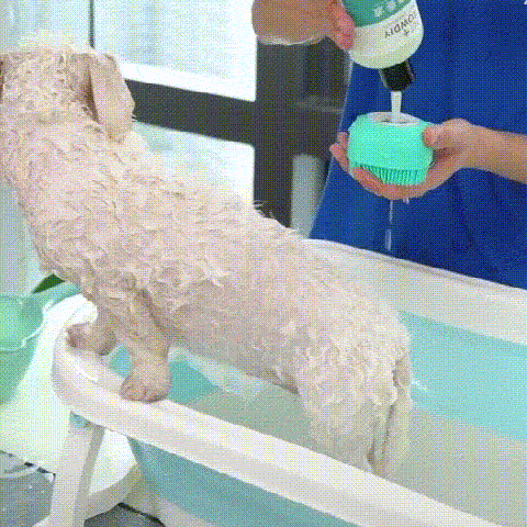Pet Bath Massage Brush