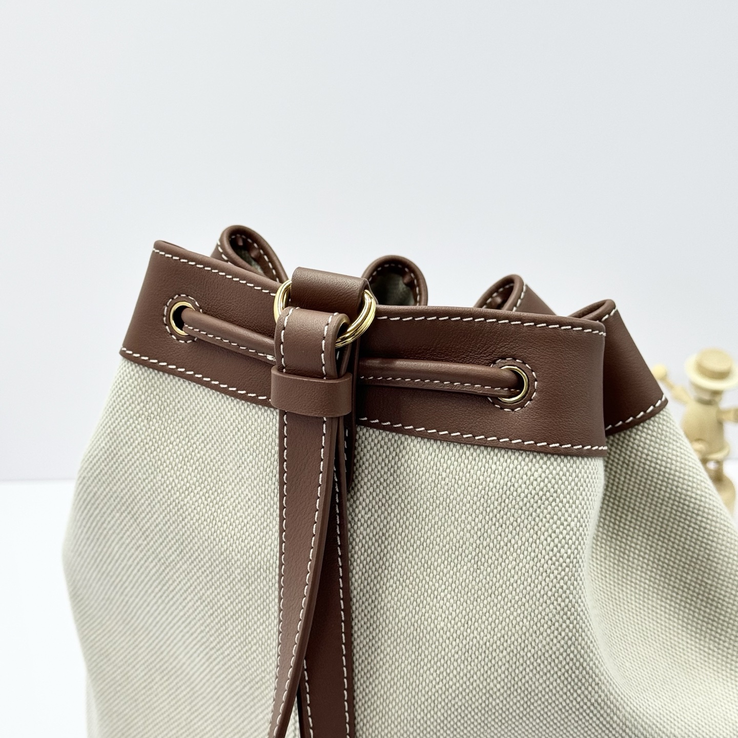 Loro Piana Extra Drawstring Backpack FAP4322