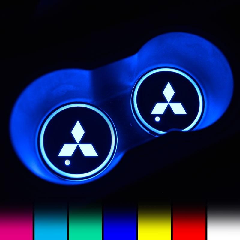 🚗Rainbow Light LED Car Coaster