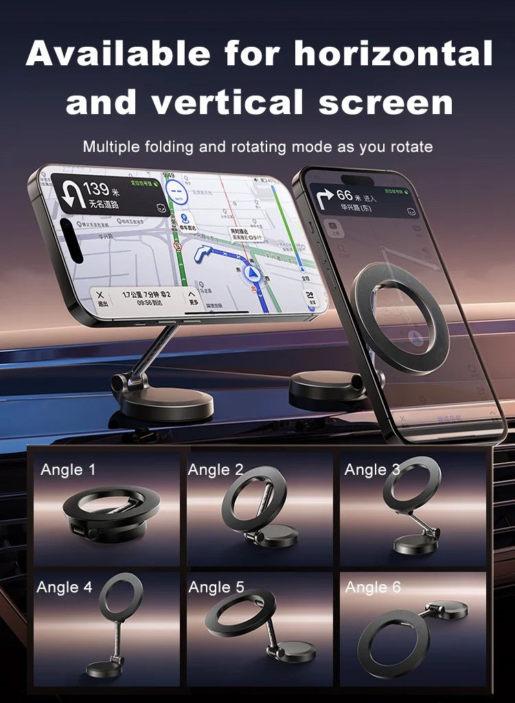 (🔥Last Day Promotion-SAVE 50% OFF)German imported magnetic car phone holder-BUY 2 GET 10% OFF & FREE SHIPPING!