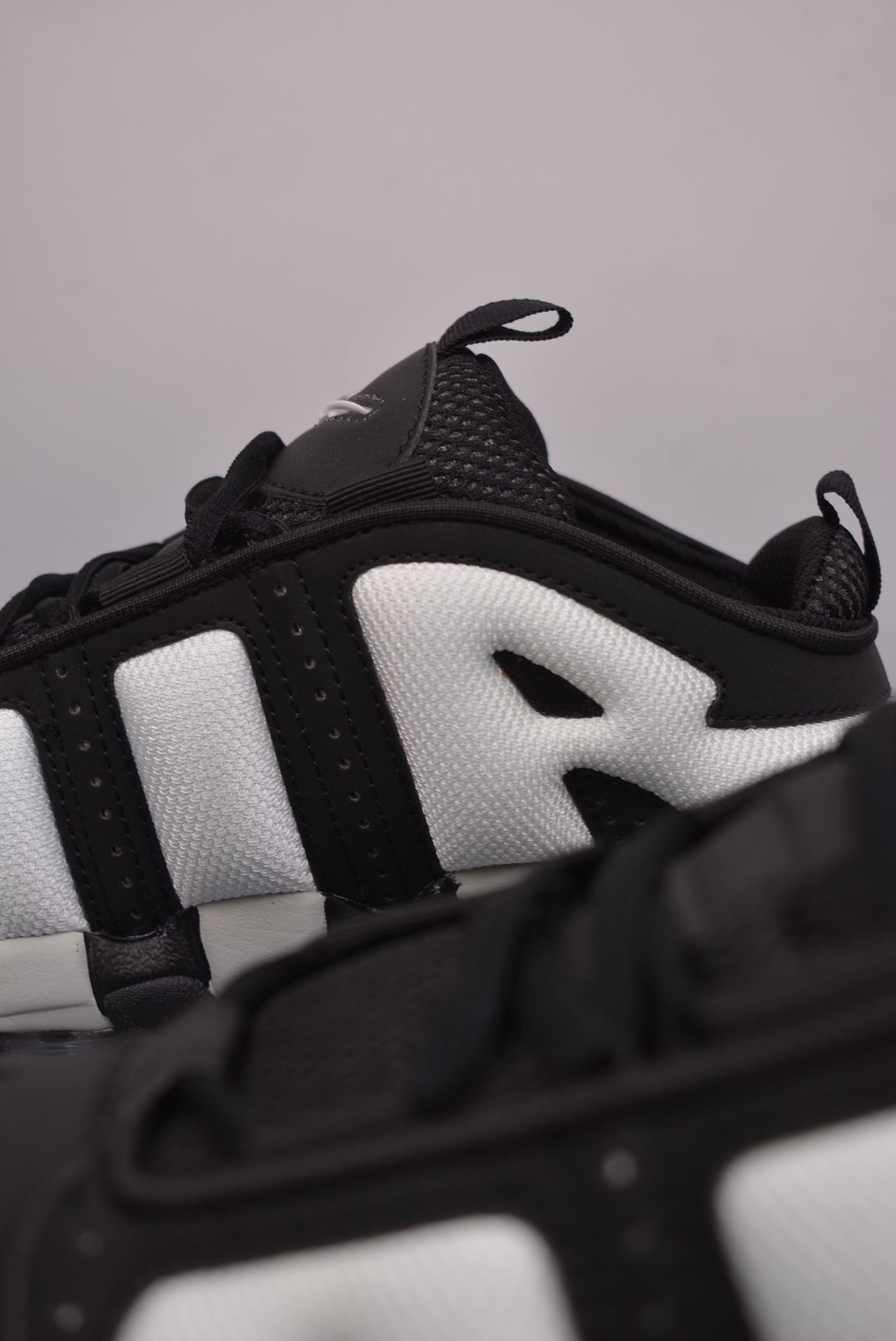 Nike Air More Uptempo Low Black White Panda 414962-108