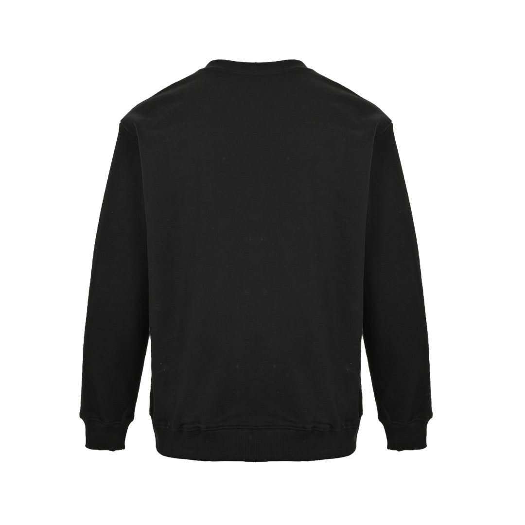 Gucci 24Fw pink lettering logo embroidered crew neck sweatshirt