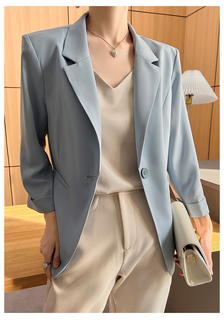 Small suit jacket for ladies Temperament self-cultivation age