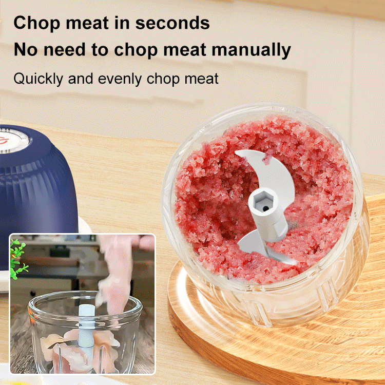 💥Today's Promotion-[SAVE 50% OFF]--Wireless mini electric glass food processor--BUY 2 GET 10% OFF & FREE SHIPPING