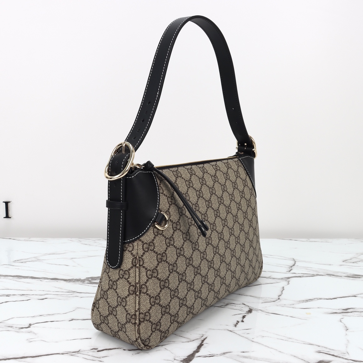 Gucci GG Emblem Medium Shoulder Bag 815216 FAD6L 9741