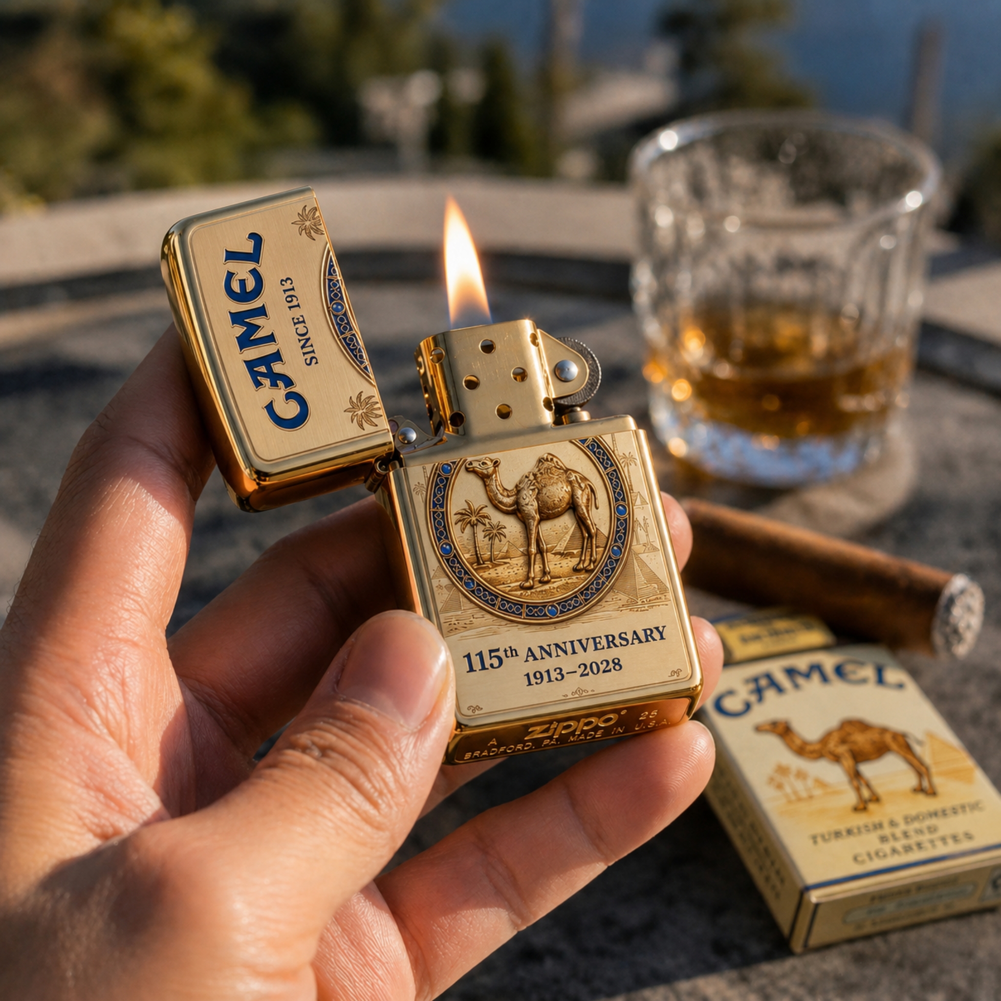 Camel 115th Anniversary Limited Edition Collector’s Zippo