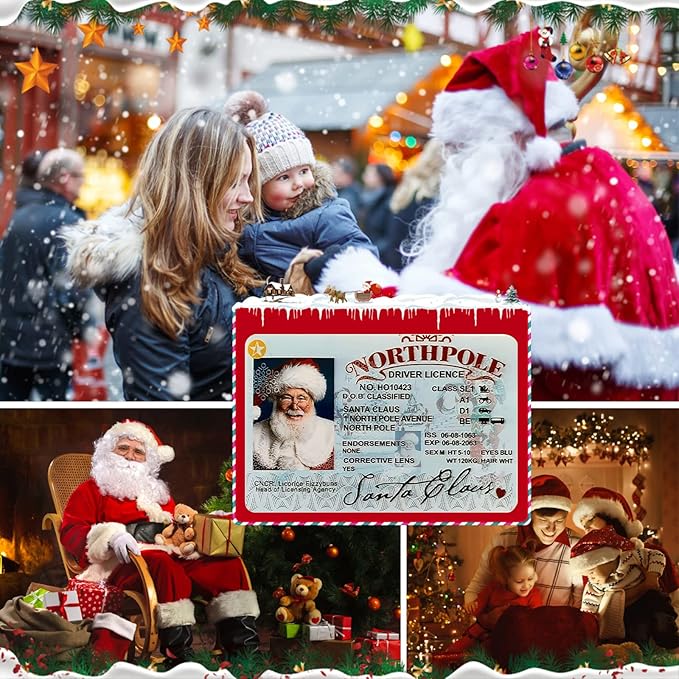 🎅🎅Santa's ID decorations