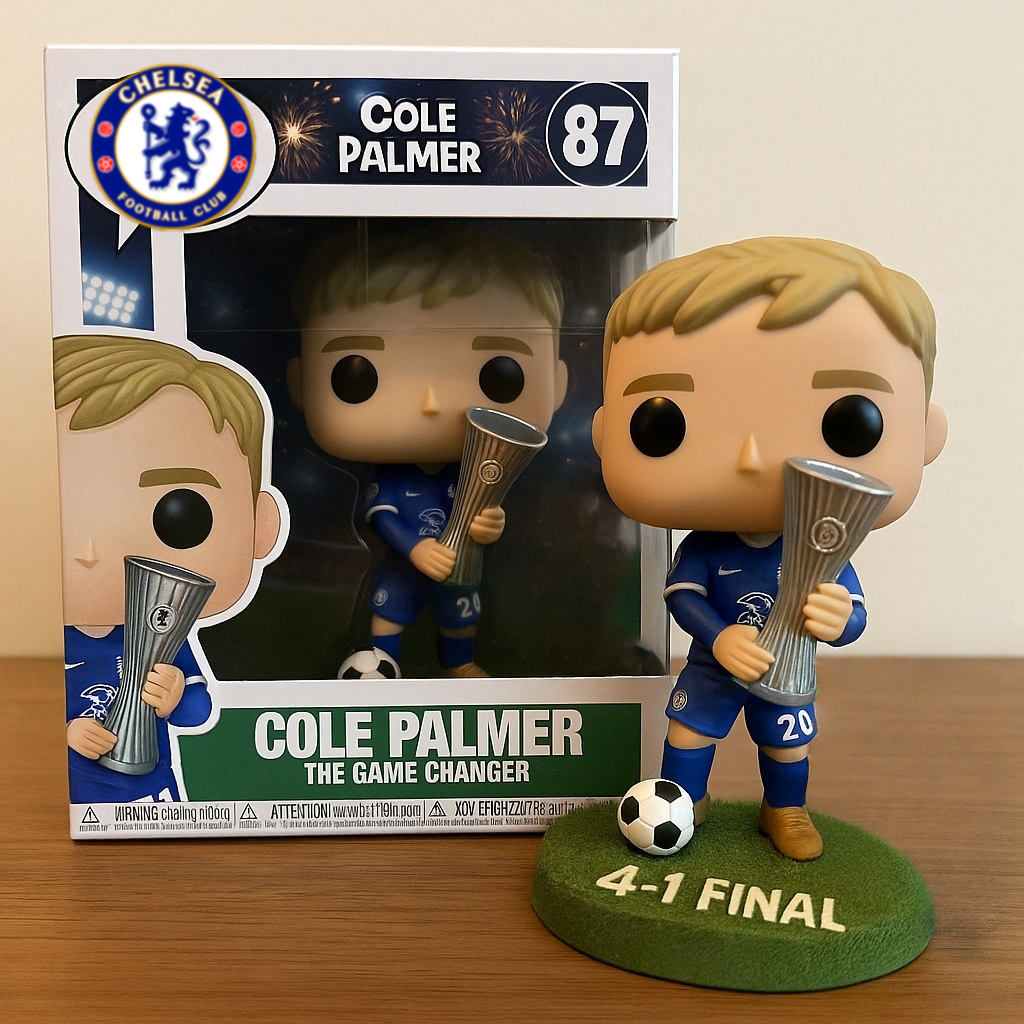 Chelsea F.C. Europa Conference League Champions POP! Figures | 2025 Victory Edition