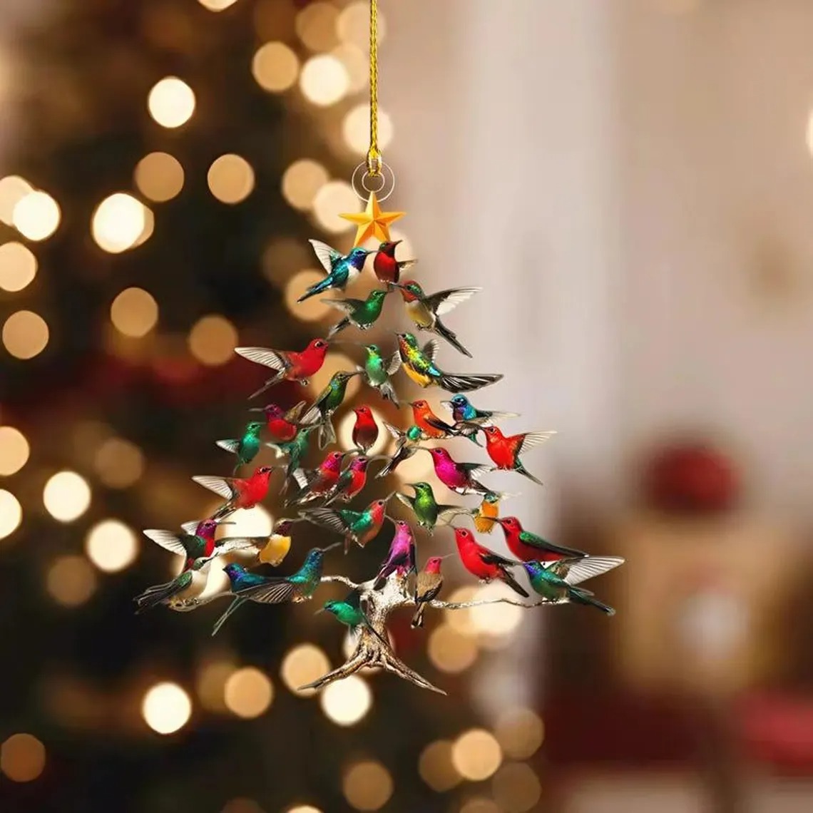 🔥Limited Edition🎁Hummingbird Christmas Tree Ornament🐦️🎄
