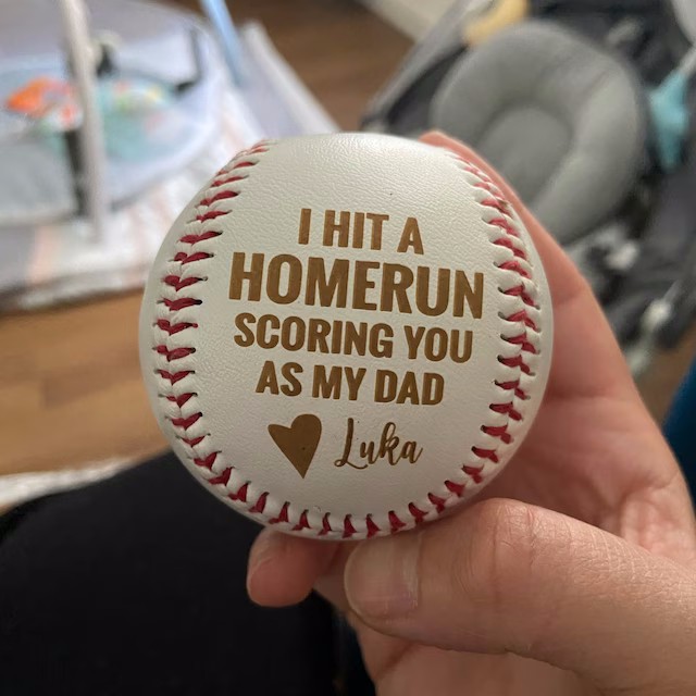 Personalized Baseball Father' Gift