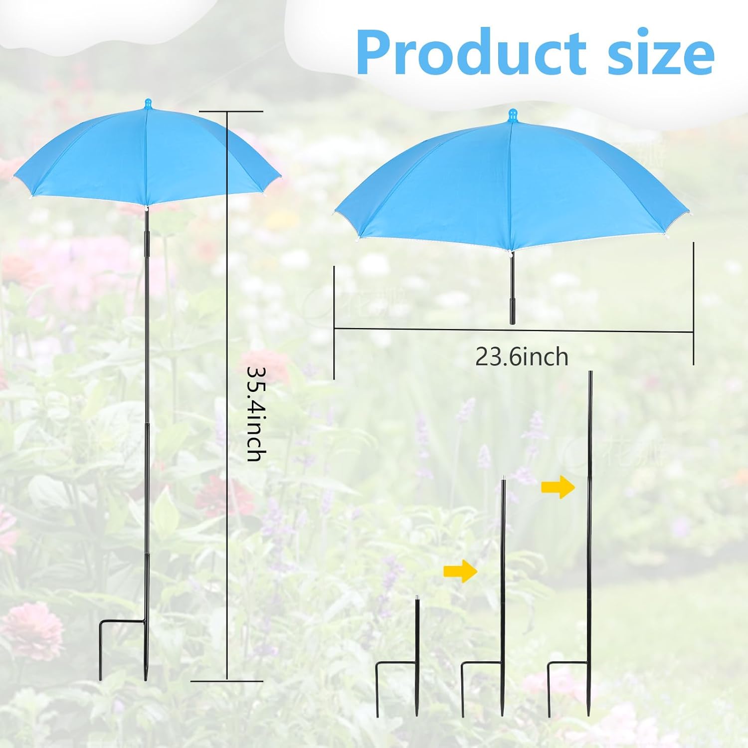 🔥ON SALE 59% OFF🔥Plant Umbrellas for Outdoor Plants