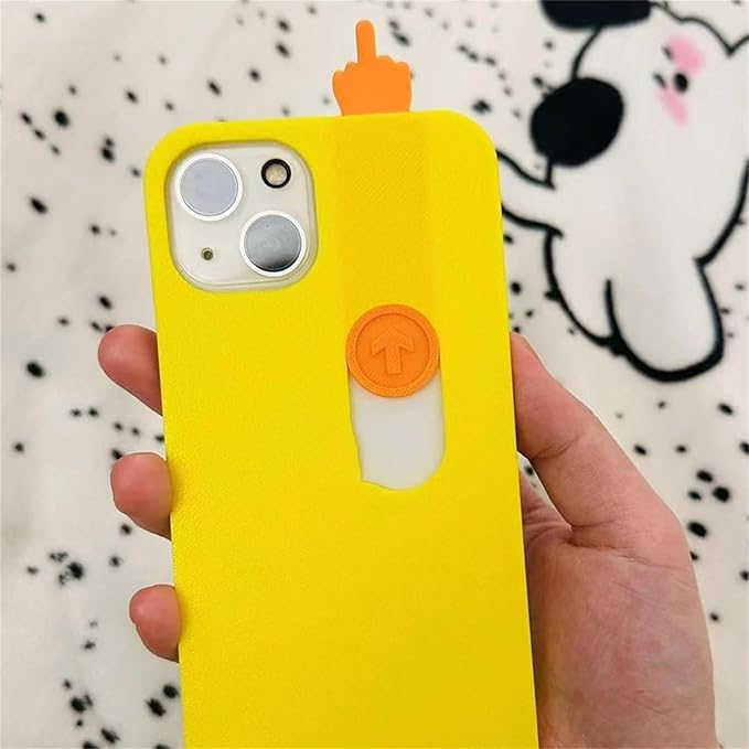📱📱3D Printed Sliding Middle Finger Phone Case