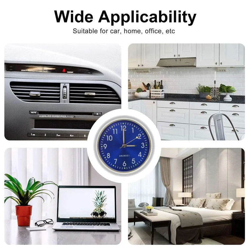 🔥Last Day Promotion - 49% OFF🔥Vintage gift-Luminous decoration mini clock for car/motorcycle/Sewing machine/bike etc-BUY 1 GET 1 FREE