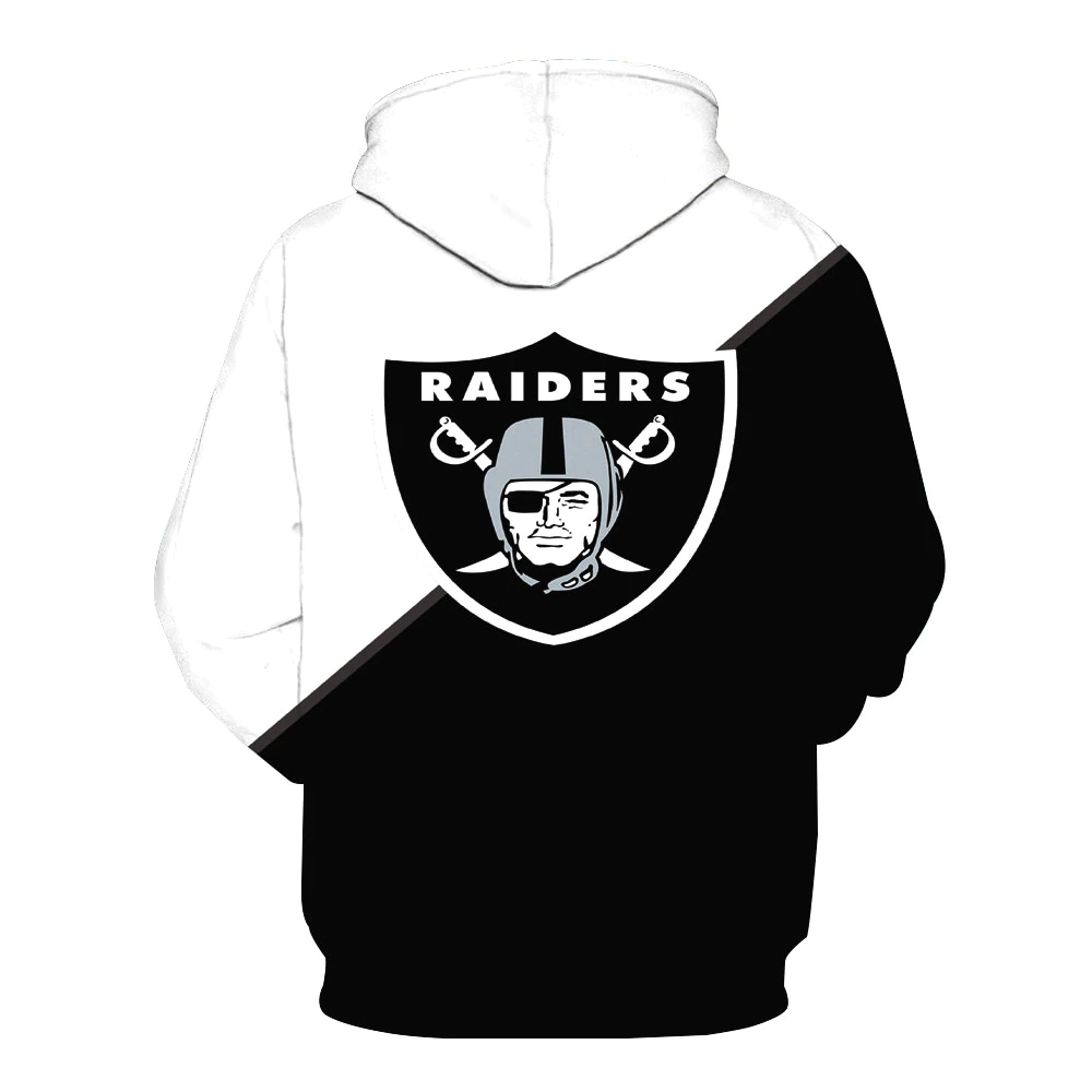 RAIDERS 3D HOODIE 2514