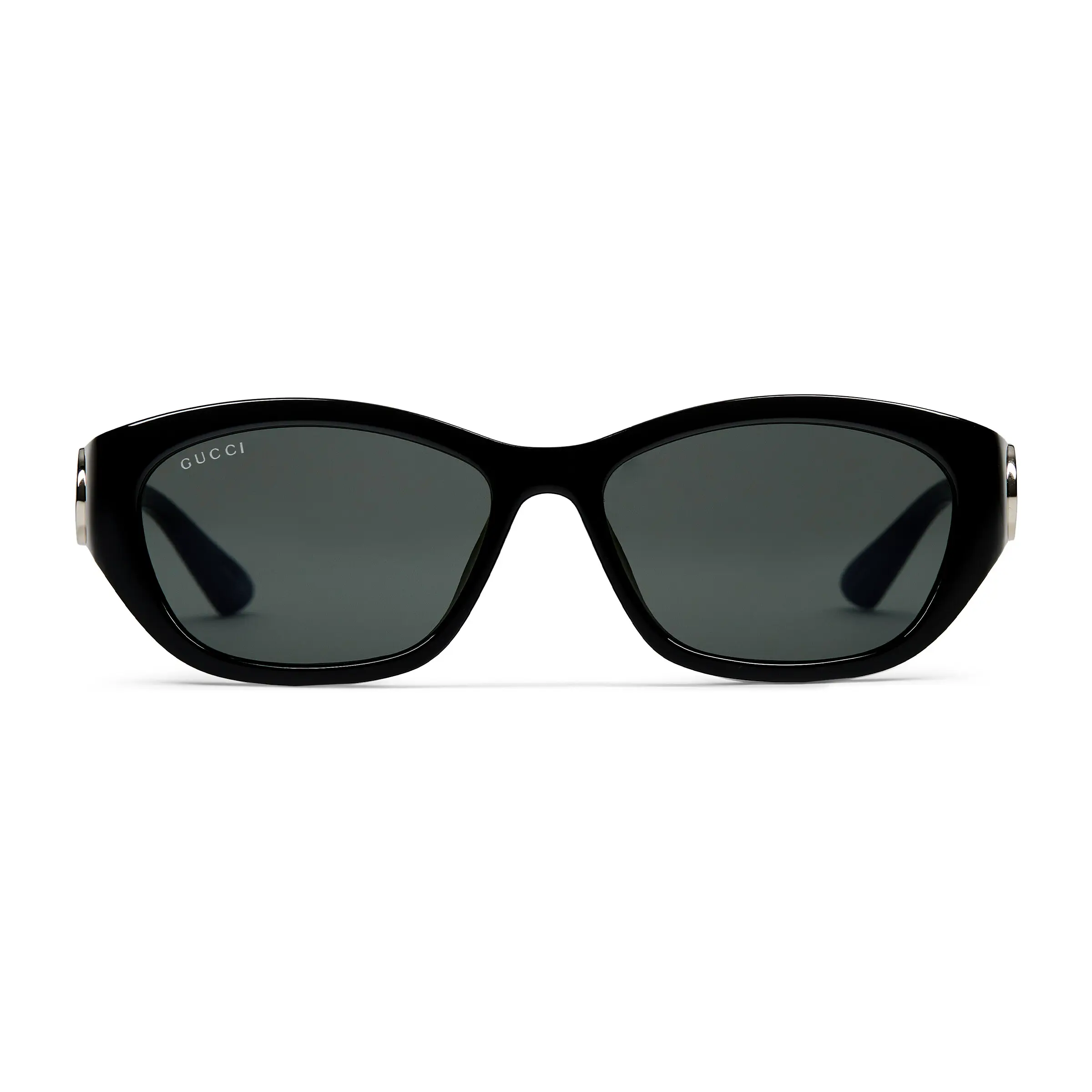 Gucci low bridge fitted rectangular frame sunglasses