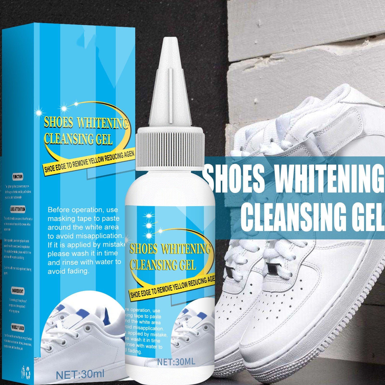 🔥Super Sale - 49% OFF🔥Shoes Whitening Cleansing Gel