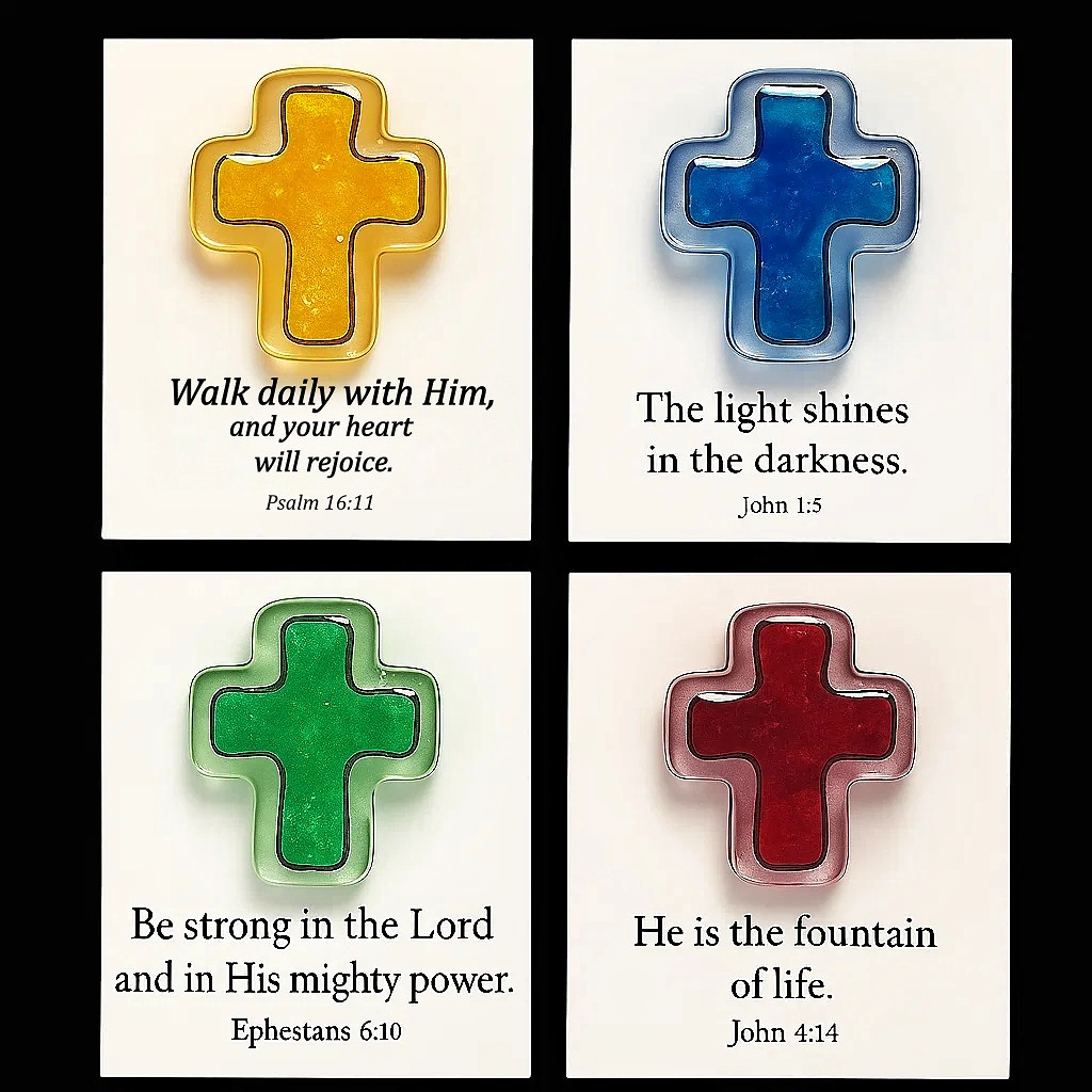 2025 Cross Molten Glass Pocket Hug Advent Calendar-24DAYS