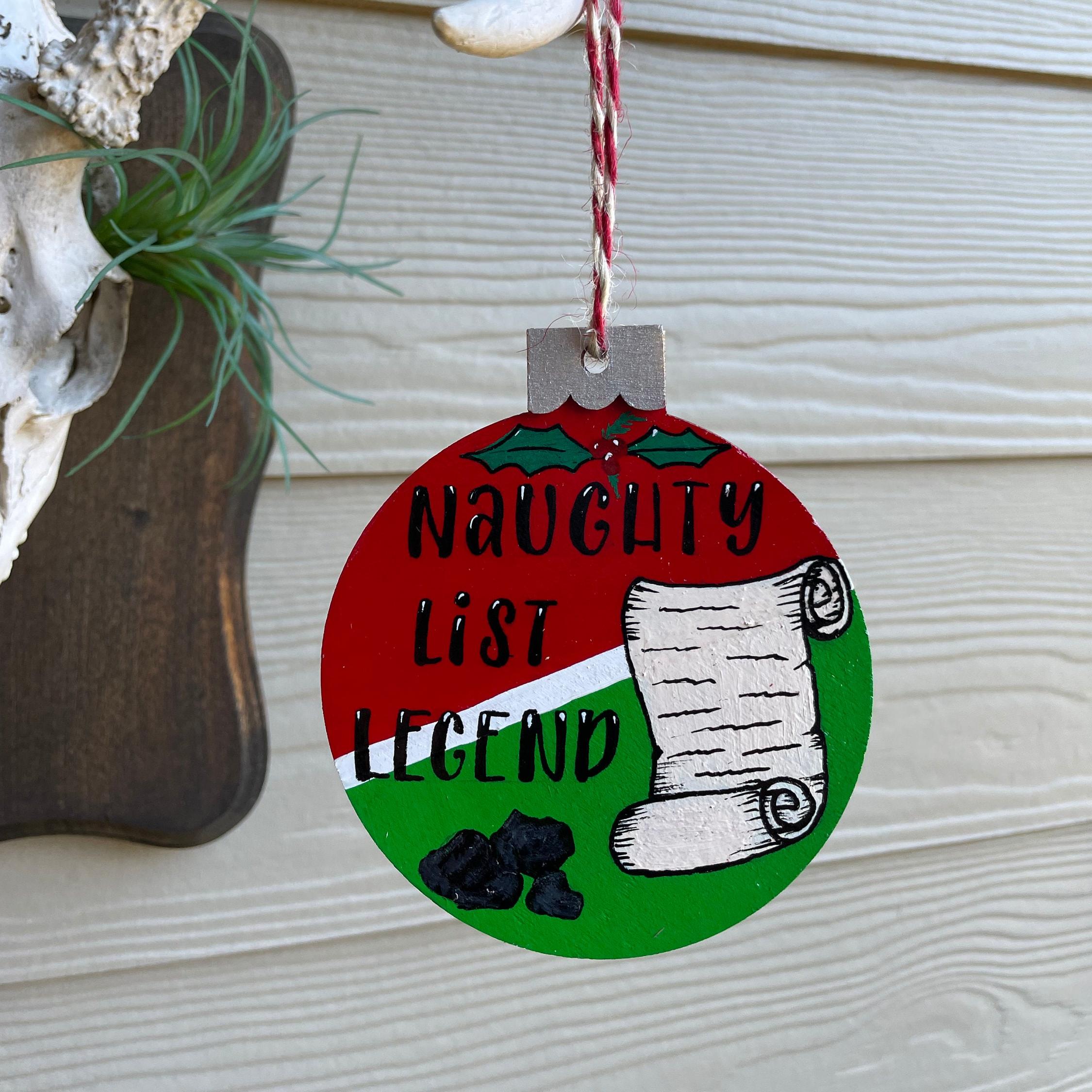 Funny rude Christmas ornaments
