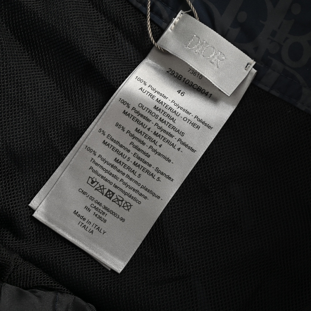 Dior 24ss all over printed monogram shorts