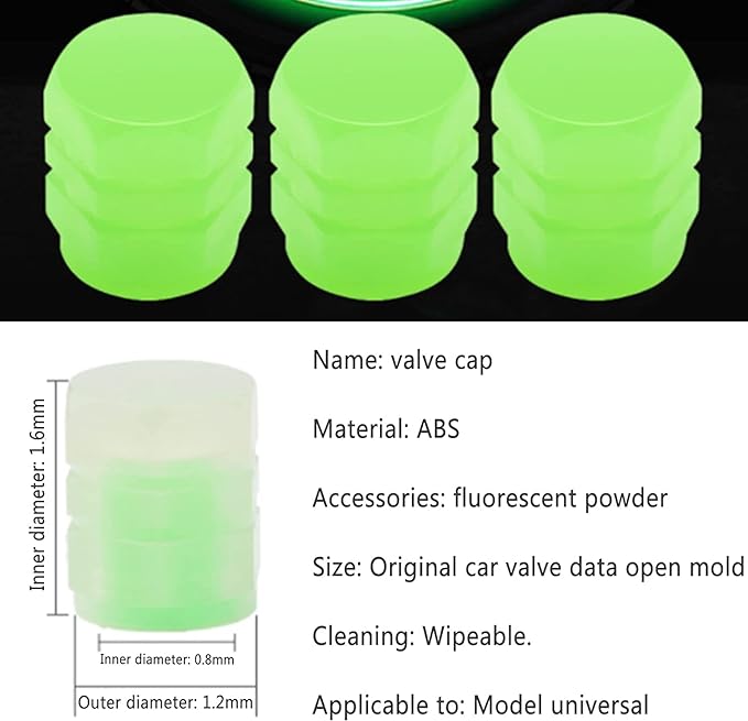 Car Auto Wheel Tire Air Valve Stem LED Light