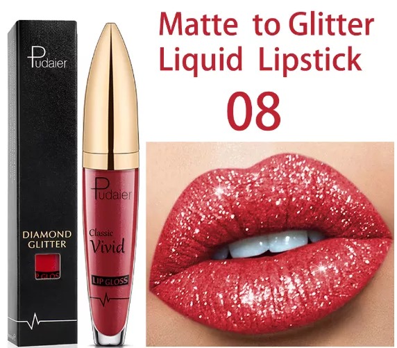 🔥Mother's Day Sale-[SAVE 50% OFF]--18 Color Diamond Shiny Long Lasting Lipstick--BUY 5 GET 10% OFF & FREE SHIPPING NOW