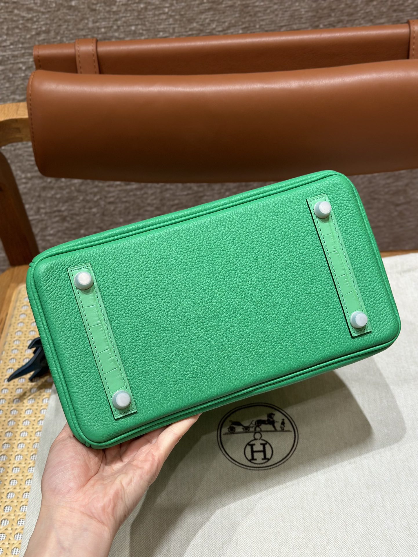 Hermes Birkin Touch 0TVert comics (Handmade to order)